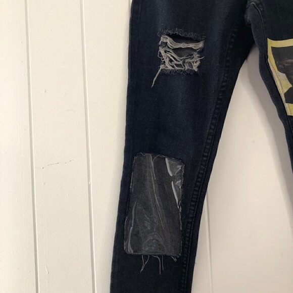 Cide Denim Womens High Waisted Jeans Size 25 (Measures as a 24) - Picture 6 of 7